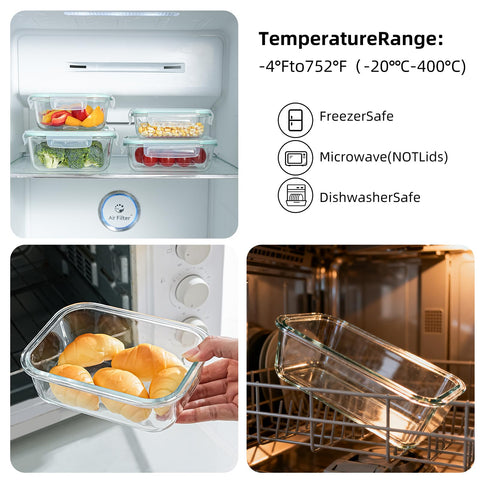 Pmssypl dishwasher-safe containers for easy cleanup after meals.