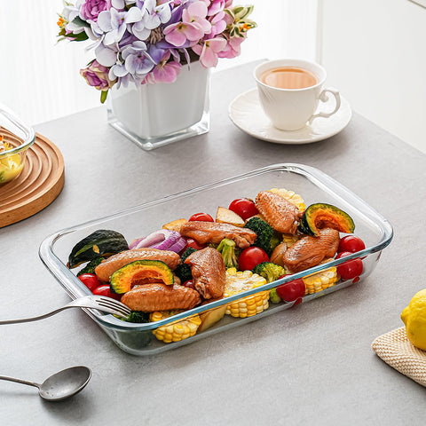 Pmssypl transparent dish ready for direct serving.