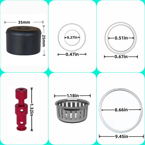 Pnltae float valve for IP-Pro 6Qt precise pressure control