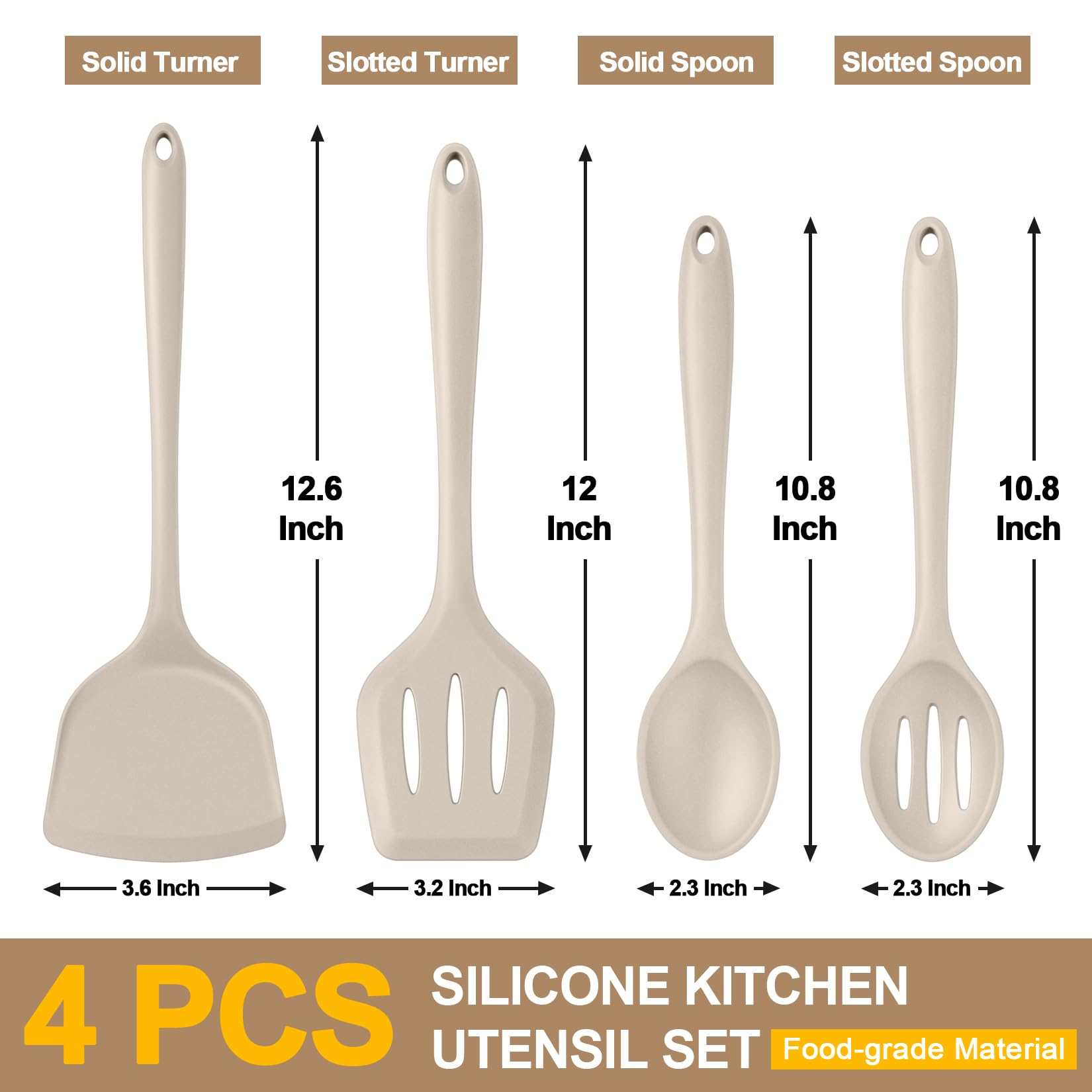 P&P CHEF slotted-turner drains excess fat safely.