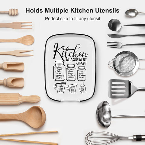 PNTKION ceramic spoon rest is durable and easy to clean