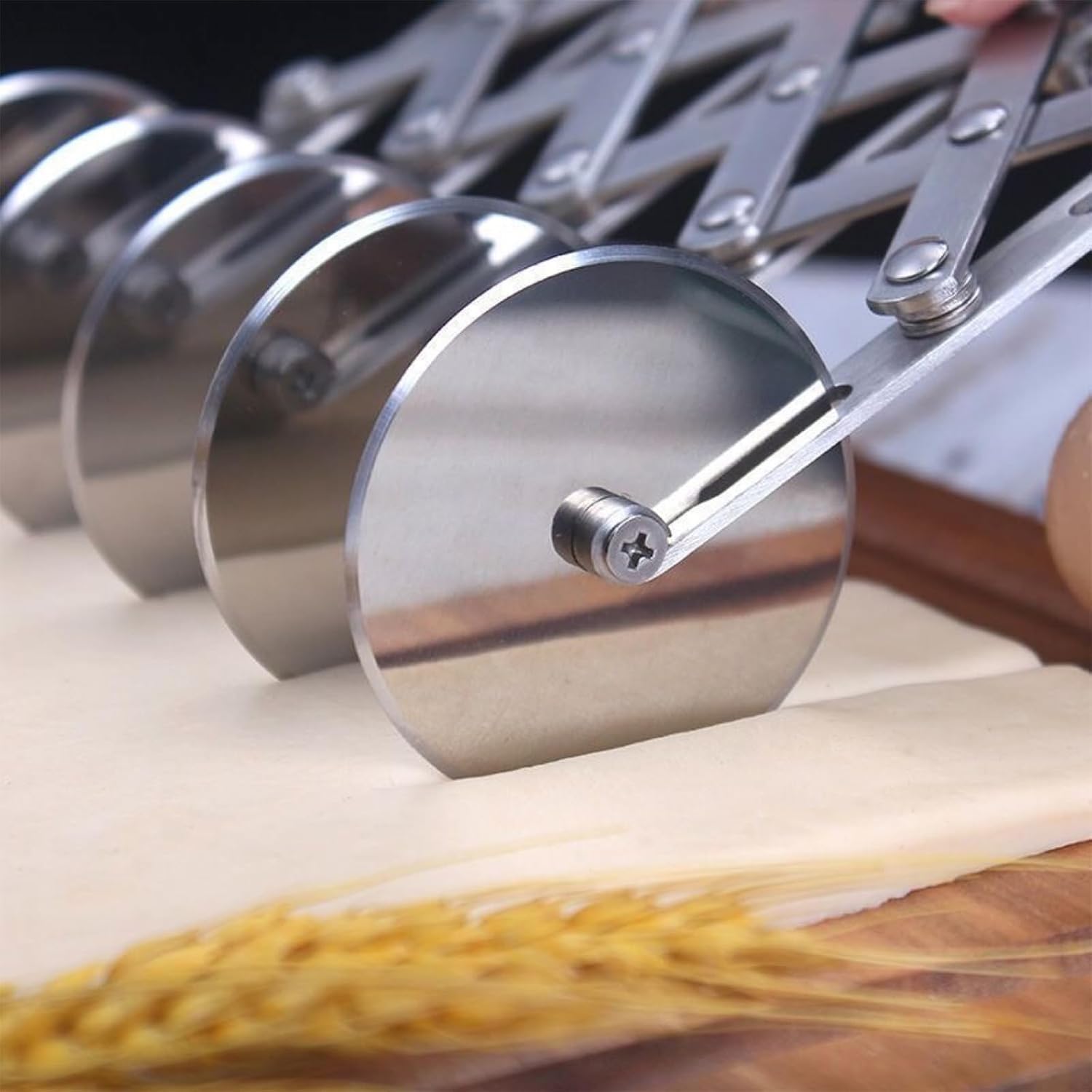Pobowlgarls dough divider assembly highlights precision for even portions.
