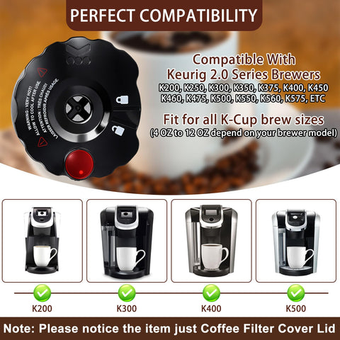 Podoy coffee filter cover lid close-up of durable material for long-lasting use.