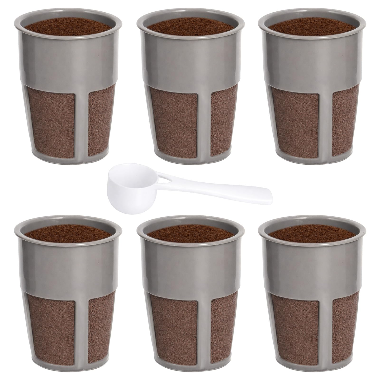 Podoy K250 reusable inner filter shown in a Keurig assembly for 2.0 brewers