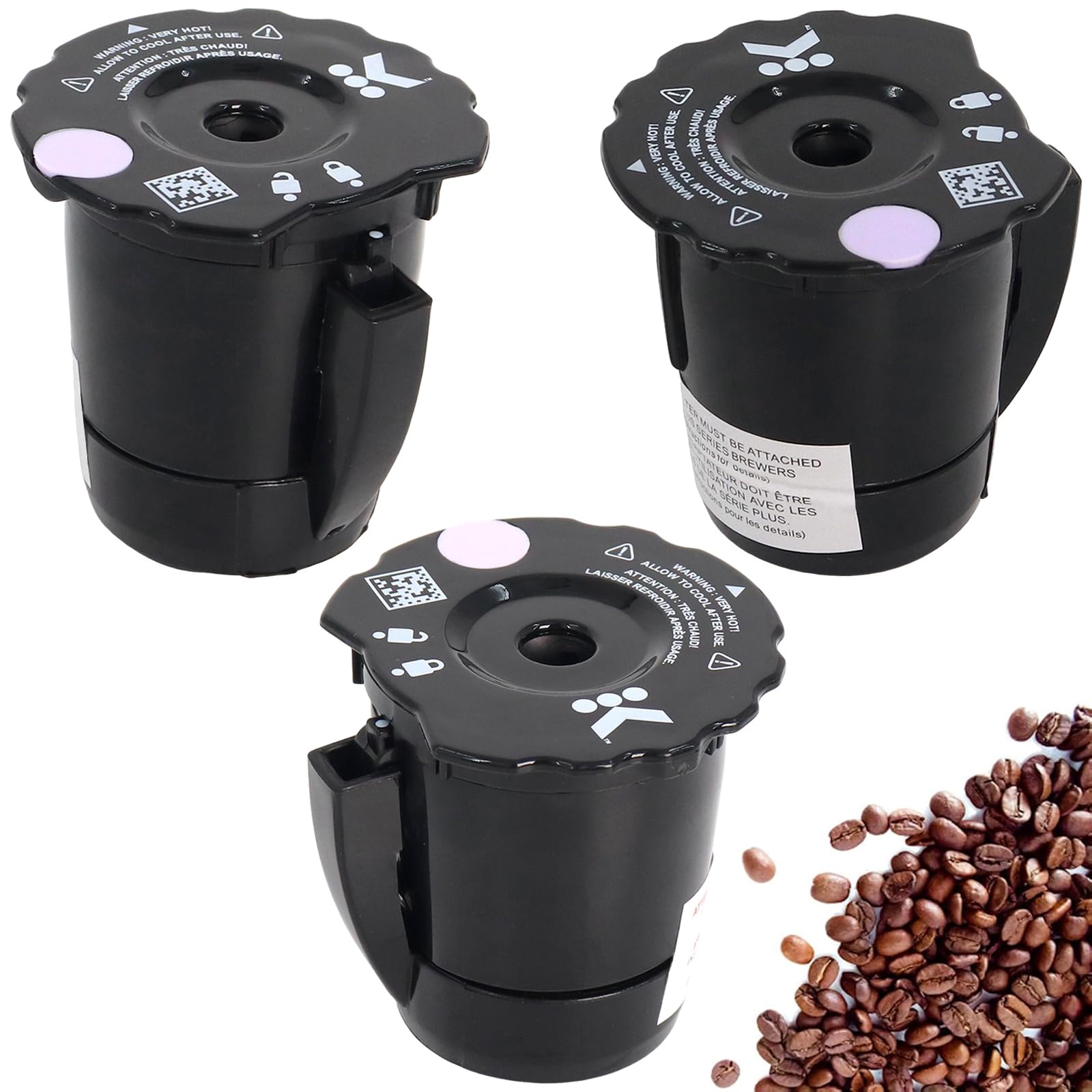 Podoy K250 reusable filter with compact design for easy Keurig refills