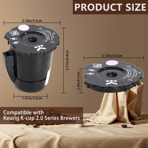 Three-pack Podoy K250 filters for steady brewing supply