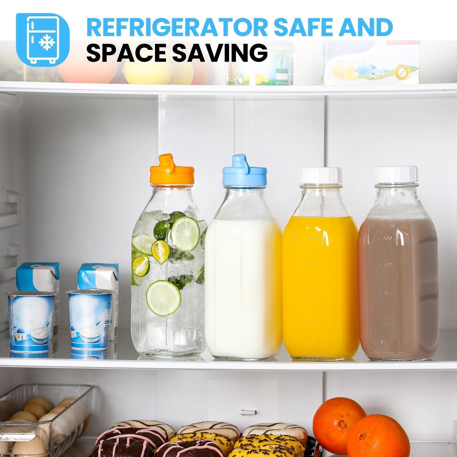 POIKSHARK versatile two-pack supports use from milk to juice.