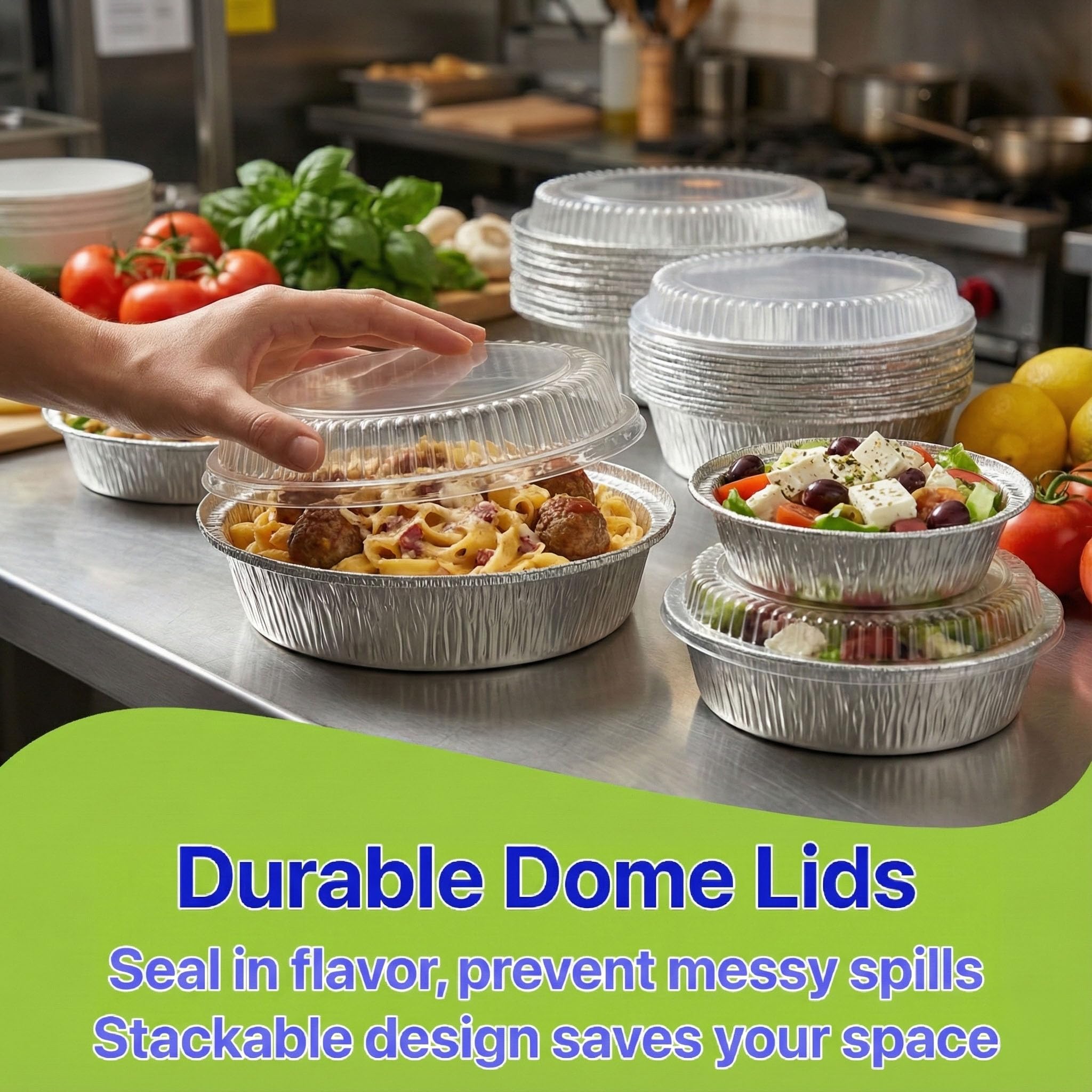 Pokanic bake-ready pan suits cakes and casseroles with even heat distribution.