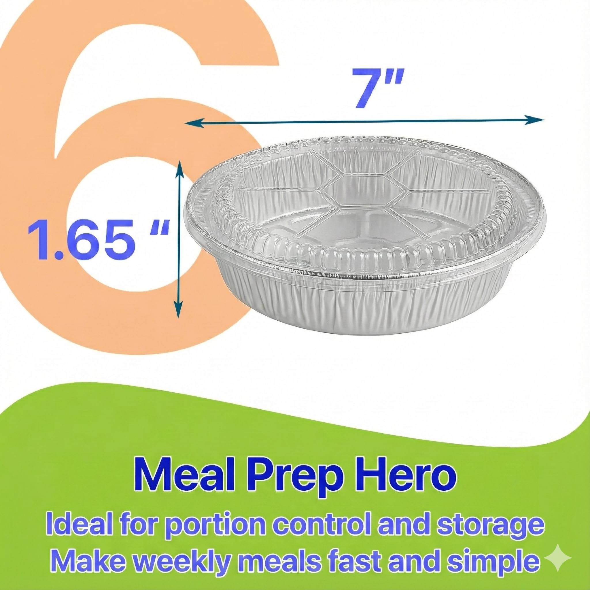 Pokanic straight-walled pan stacks securely for neat storage and mess-free serving.