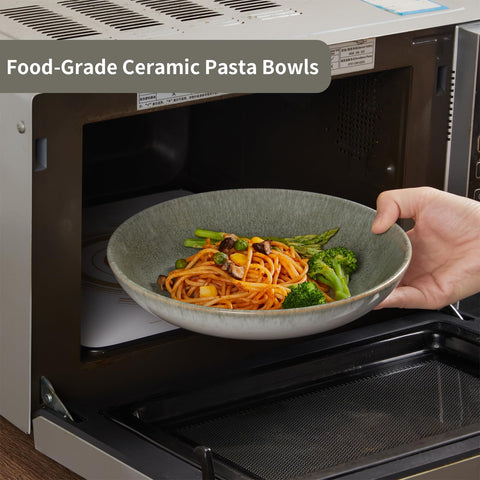 Pokini bowls on a dining table, perfect for everyday dinners or entertaining.