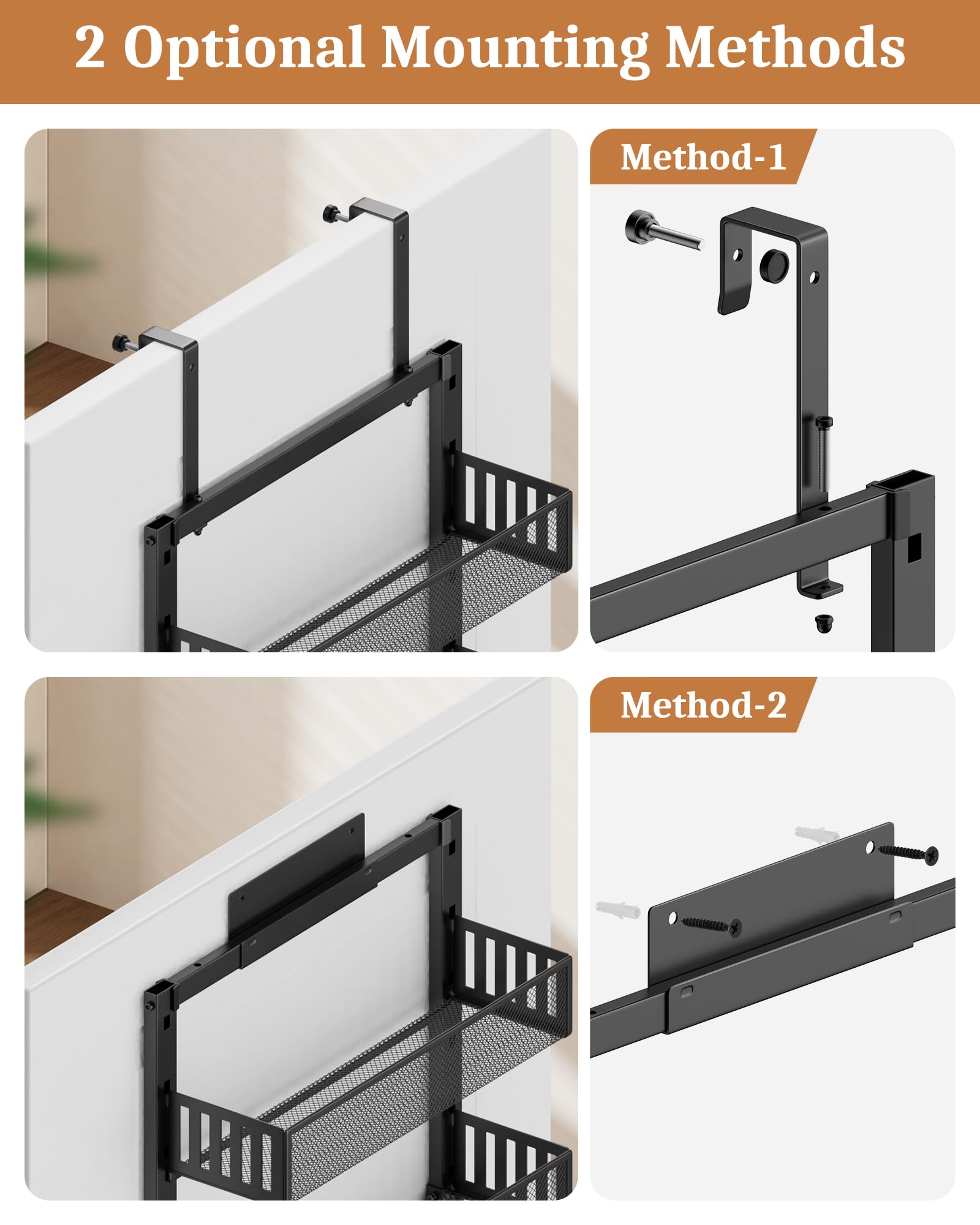 POKIPO rust-proof coating highlights durable, waterproof finish for long-term use.