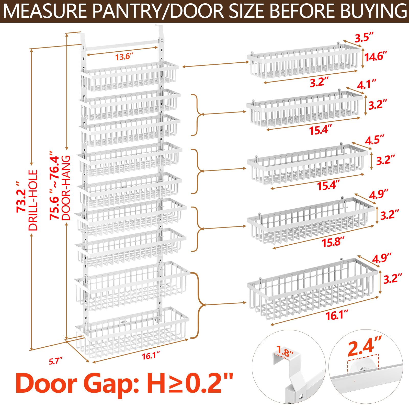 POKIPO 9-tier organizer adaptable to different rooms and uses