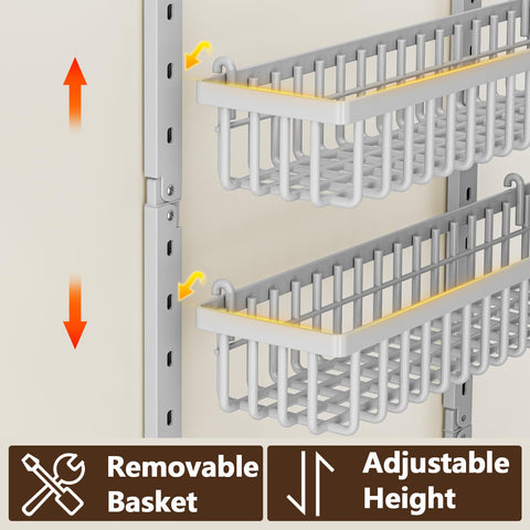 POKIPO 9-tier organizer with strong load-bearing capacity for heavy bottles