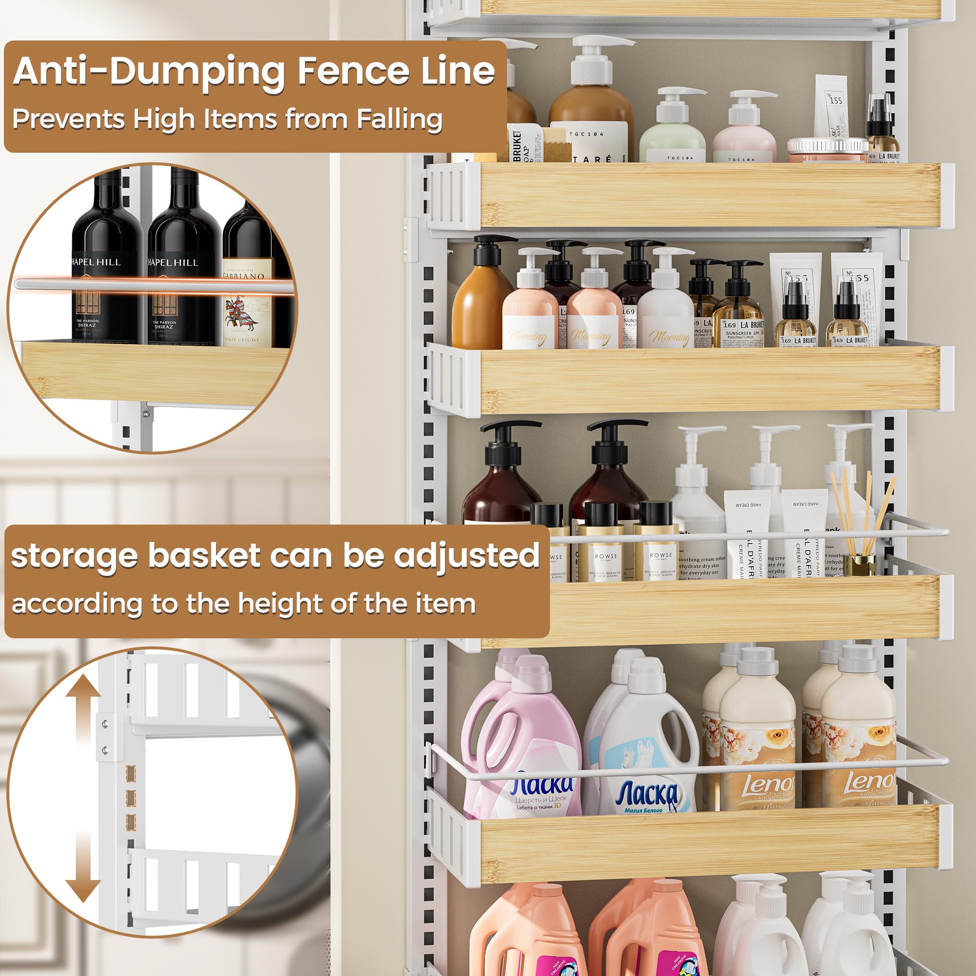 POKIPO water-resistant coating protects baskets from spills
