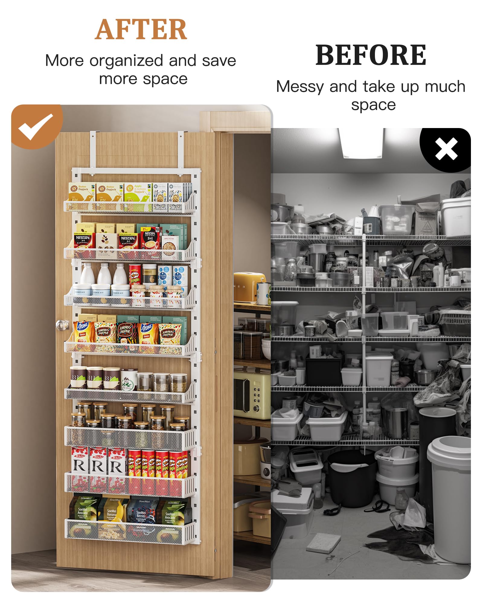 POKIPO wall-mount setup demonstrating flexible placement in kitchen or storage room