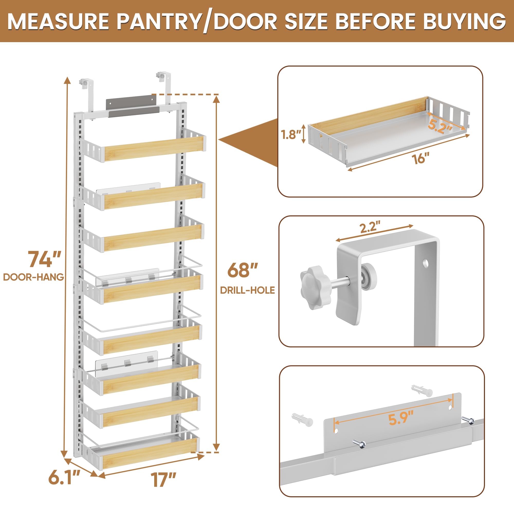 POKIPO wall-mount option for compact kitchen storage on walls