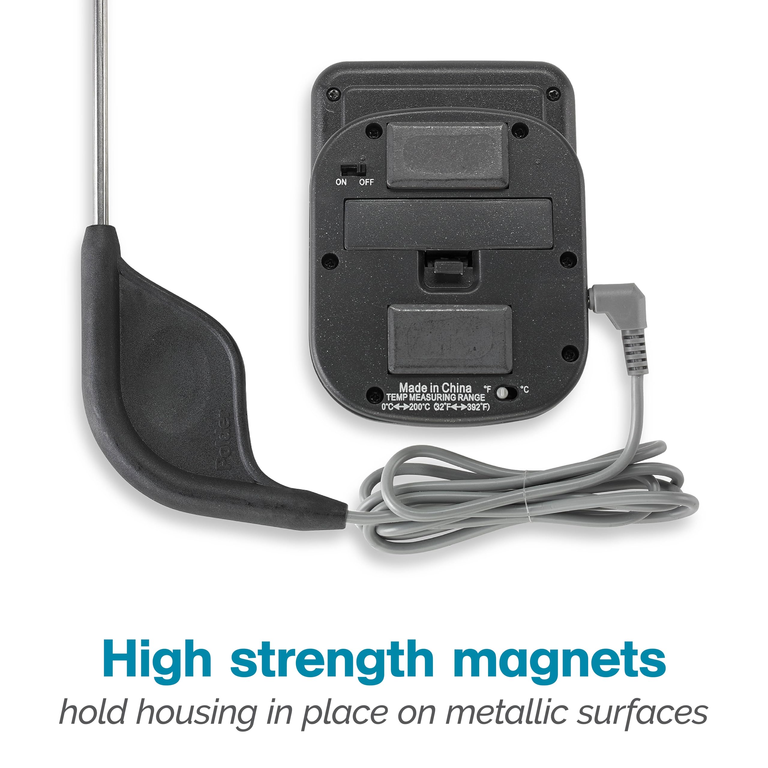 Polder Classic wall-mount capability keeps the counter clutter-free.
