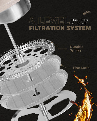 POLIVIAR 18/8 stainless steel construction resists rust and preserves flavor