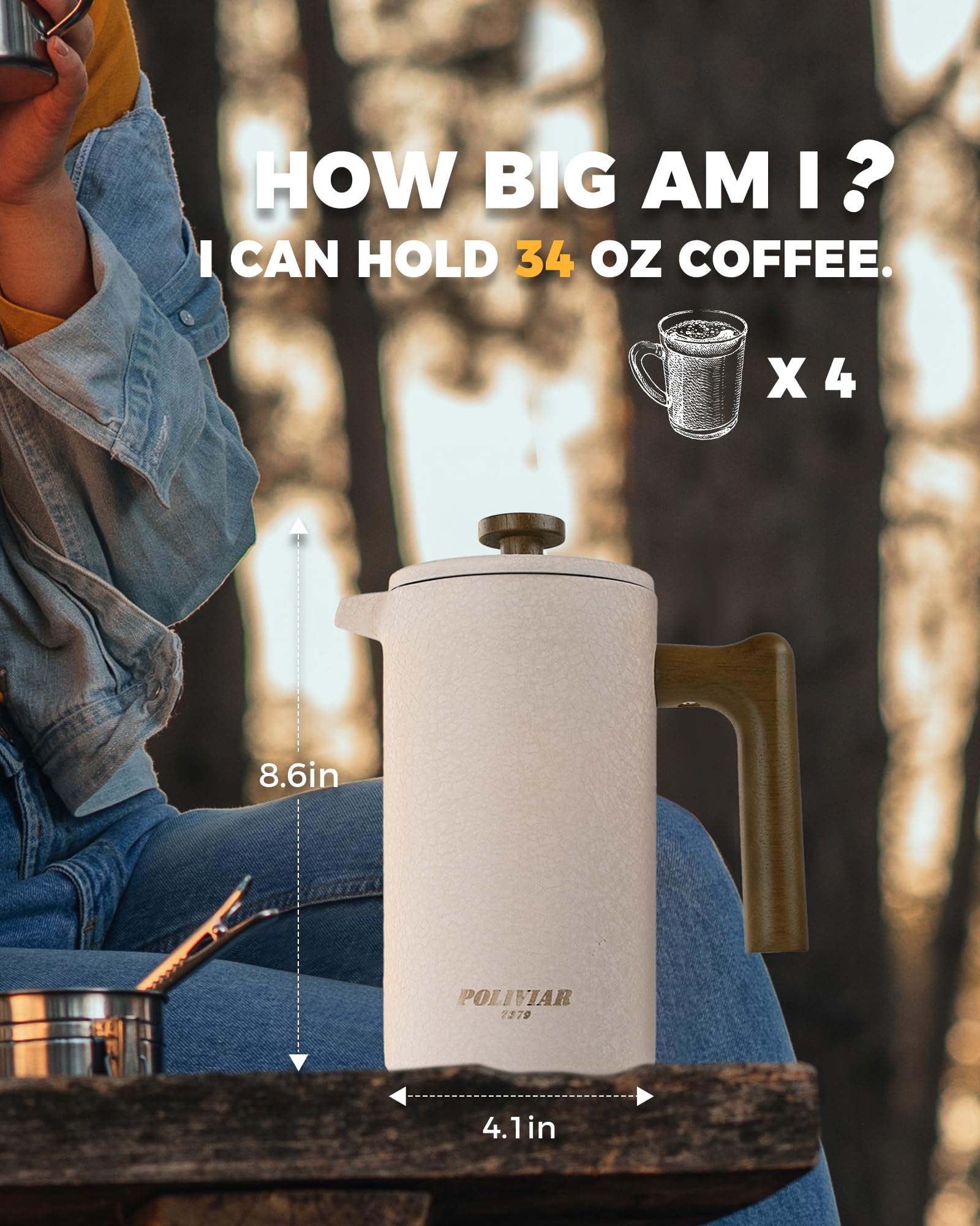 POLIVIAR kitchen-style design complements modern counters and decor