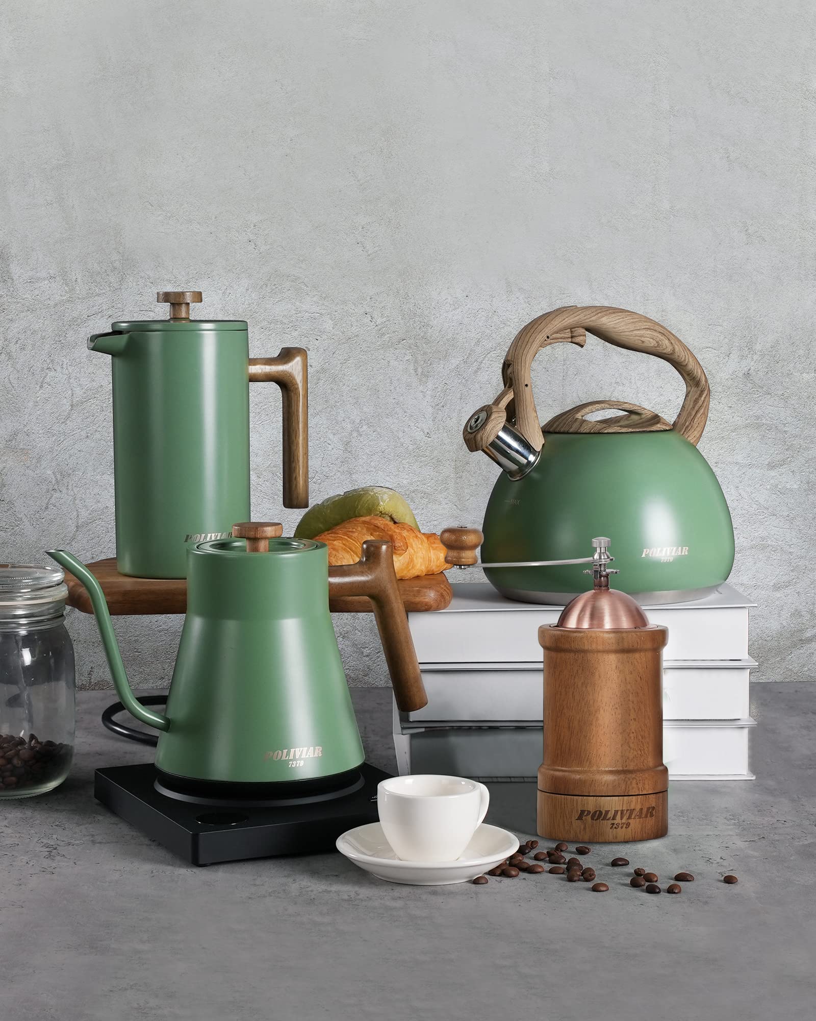 POLIVIAR reliable build encourages experimenting with coffee and tea.