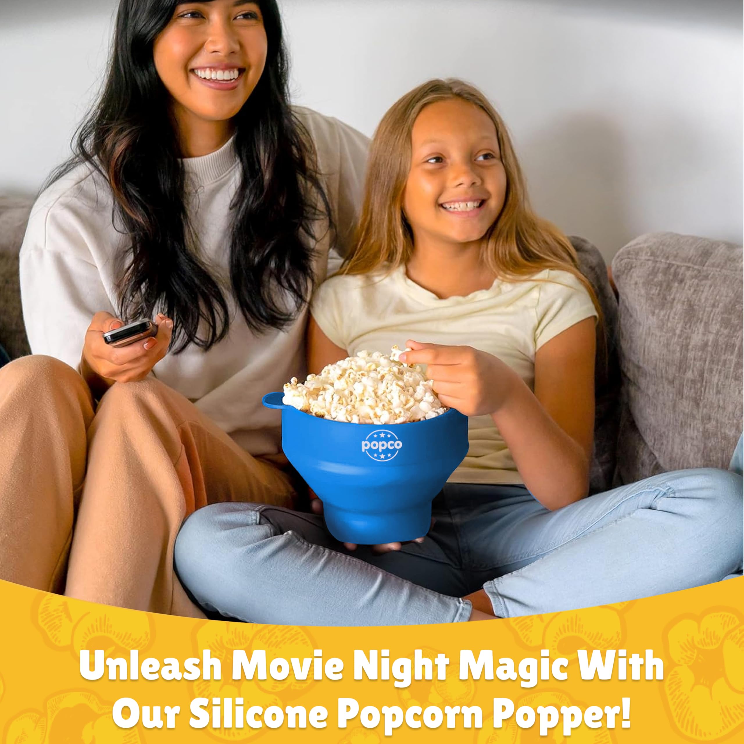 Popco 15-cup capacity ideal for family movie nights
