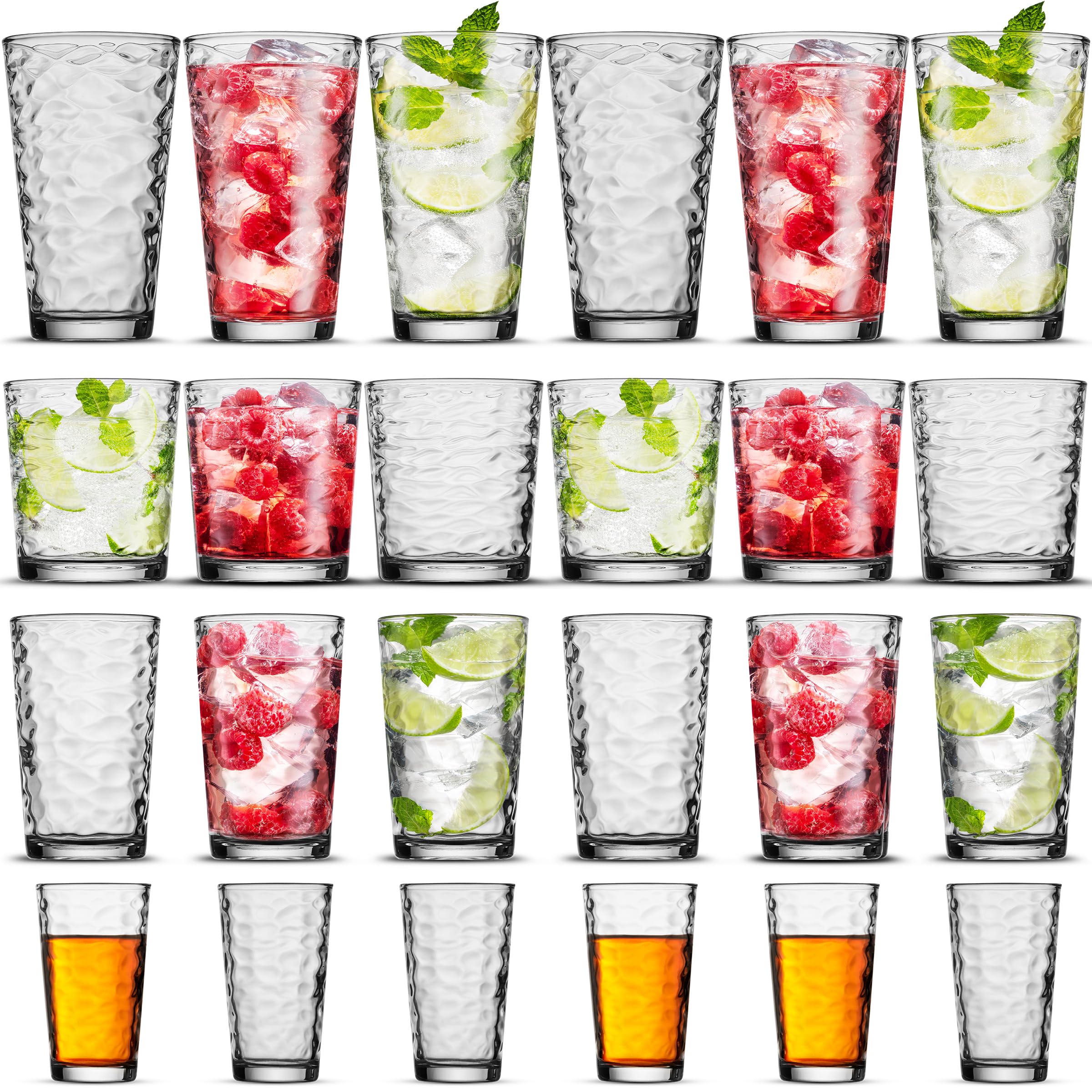 POPLASS Biscayne 13oz DOF glass ideal for cocktails and spirits.