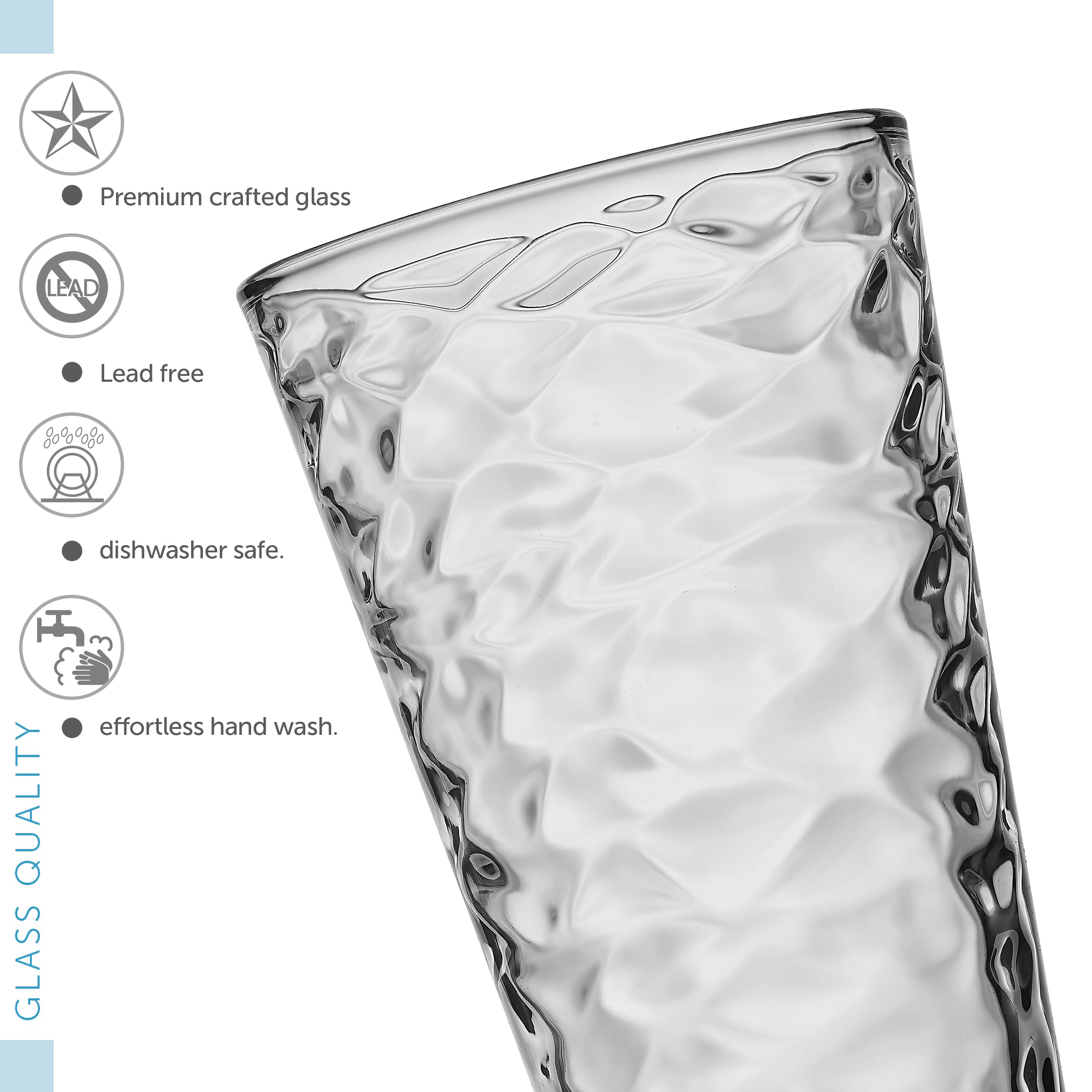 POPLASS Biscayne 3oz shot glass great for measured pours.