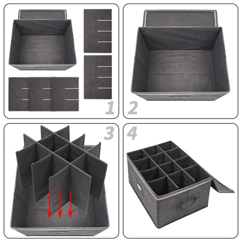 Popoly label holder helps identify contents without opening the box.