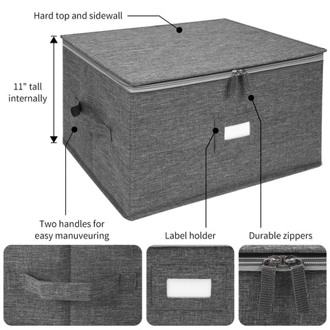Popoly dustproof lid protects contents during storage and transport