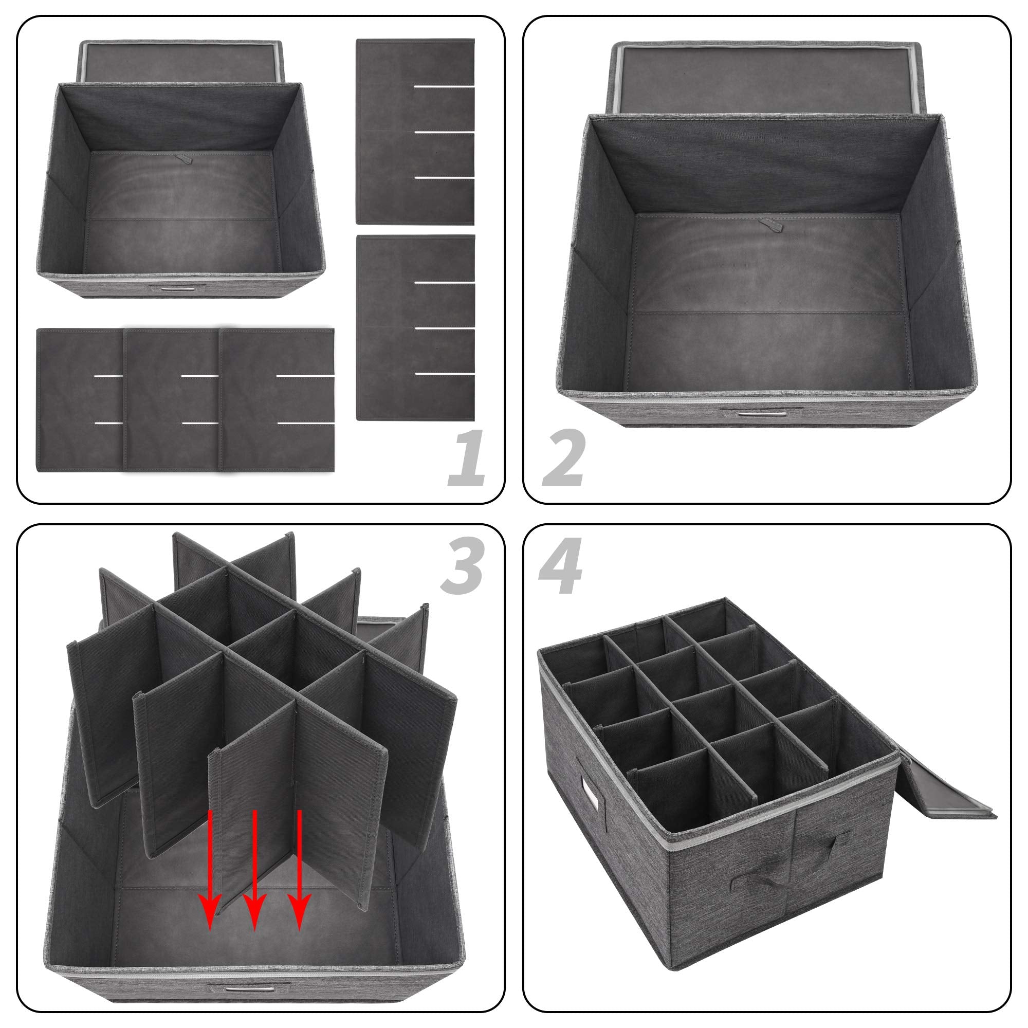 Popoly label holder helps identify contents without opening the box