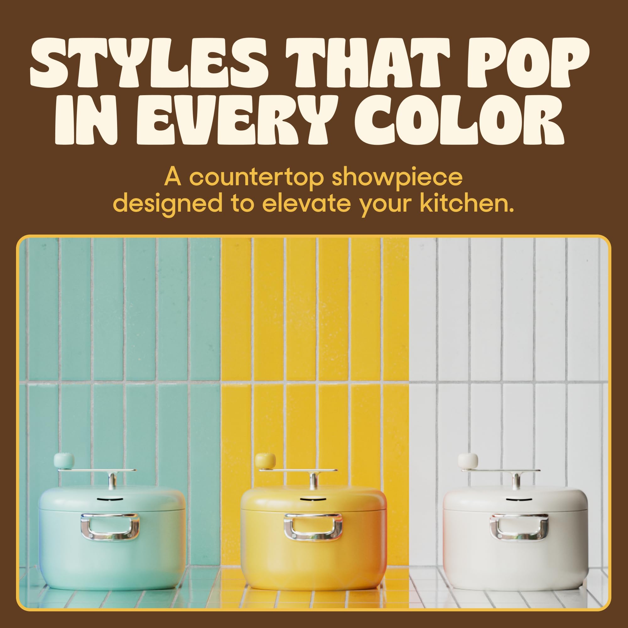 POPSMITH induction compatible popcorn popper on all stoves
