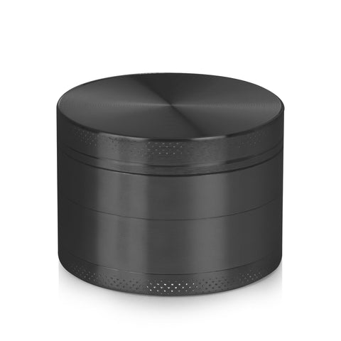 Porsuca spice mill grinder, black, compact 2in for quick seasoning.