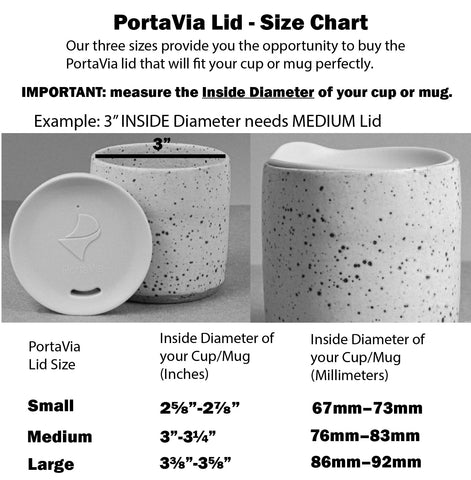 Porta Via lid is dishwasher-safe, simplifying cleanup after busy mornings.