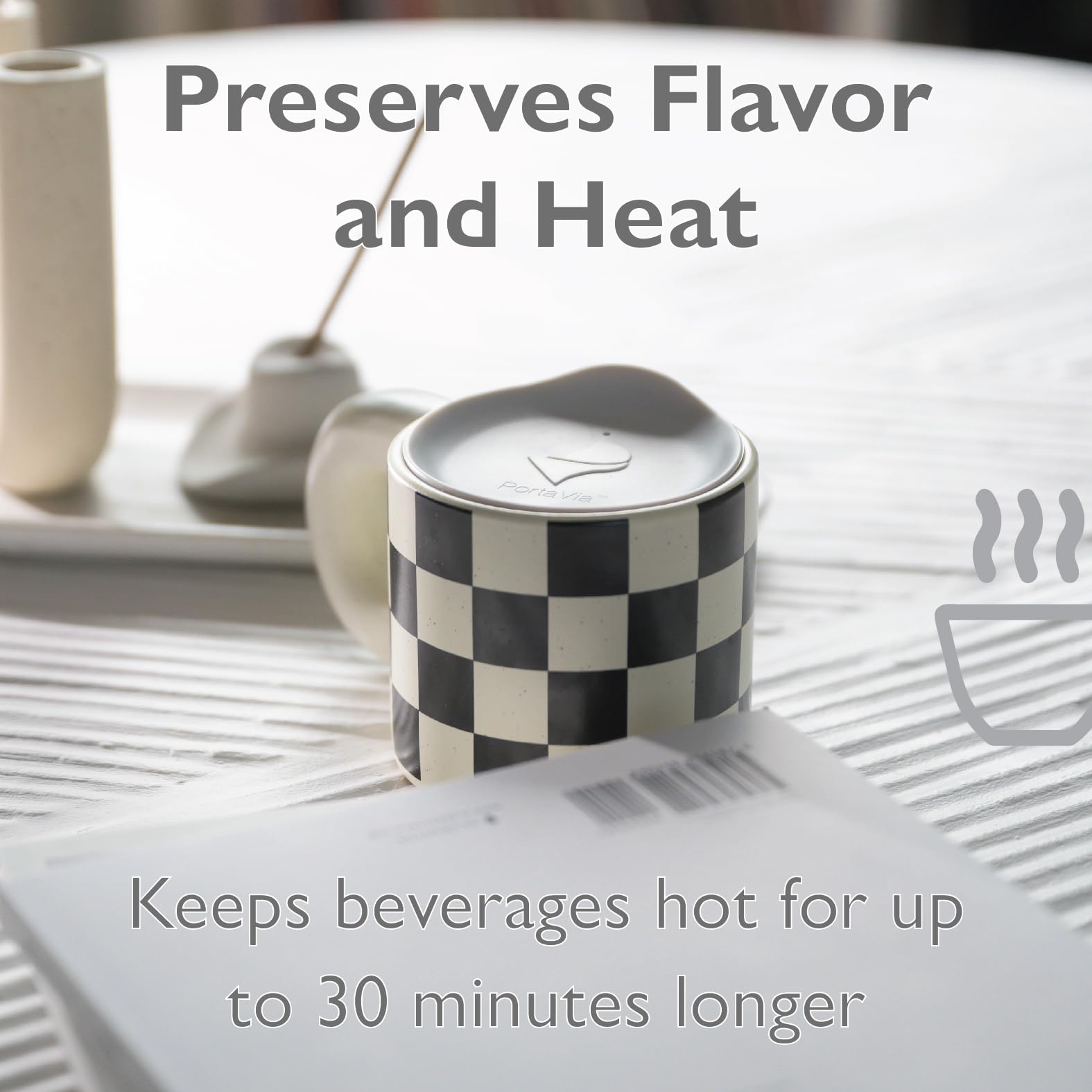 Porta Via stocking-stuffer idea for coffee lovers and students.