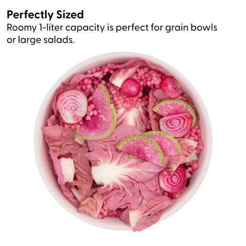 W&P Porter Bowl microwave-safe base for quick reheats.