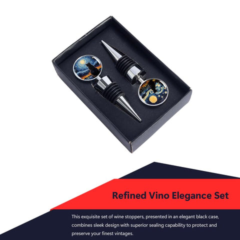 Poseidon Protect Stainless steel and silicone wine stopper provides airtight seal, easy reuse.