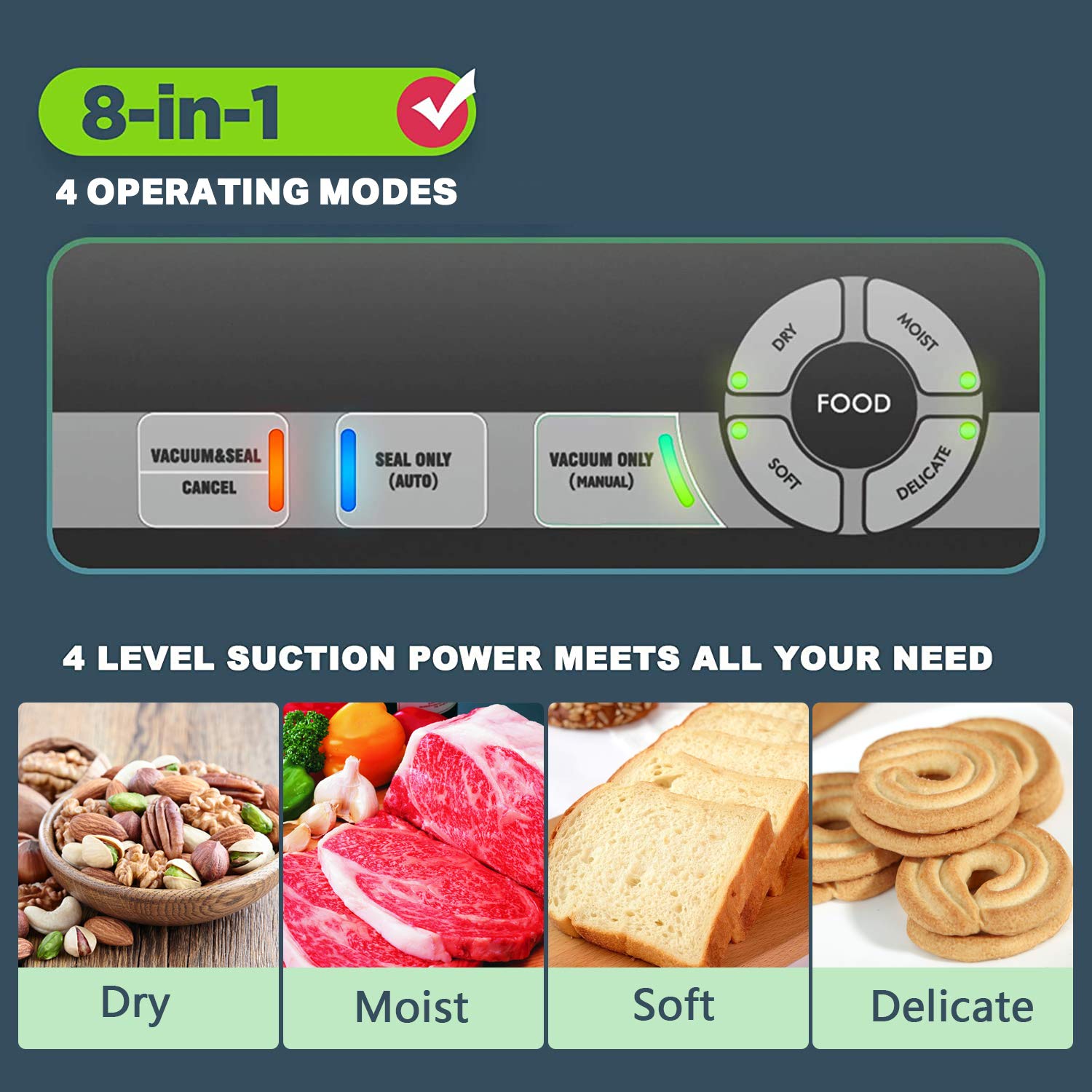 Potane Starter Kit included, ready to start sealing right away.