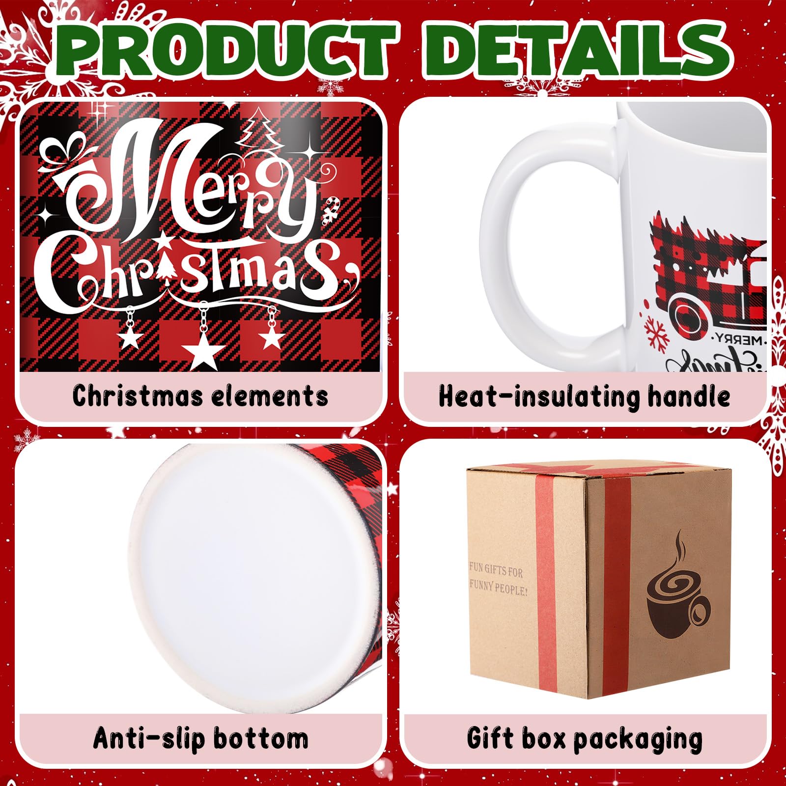 Potchen Santa Claus mug for cheerful holiday beverages
