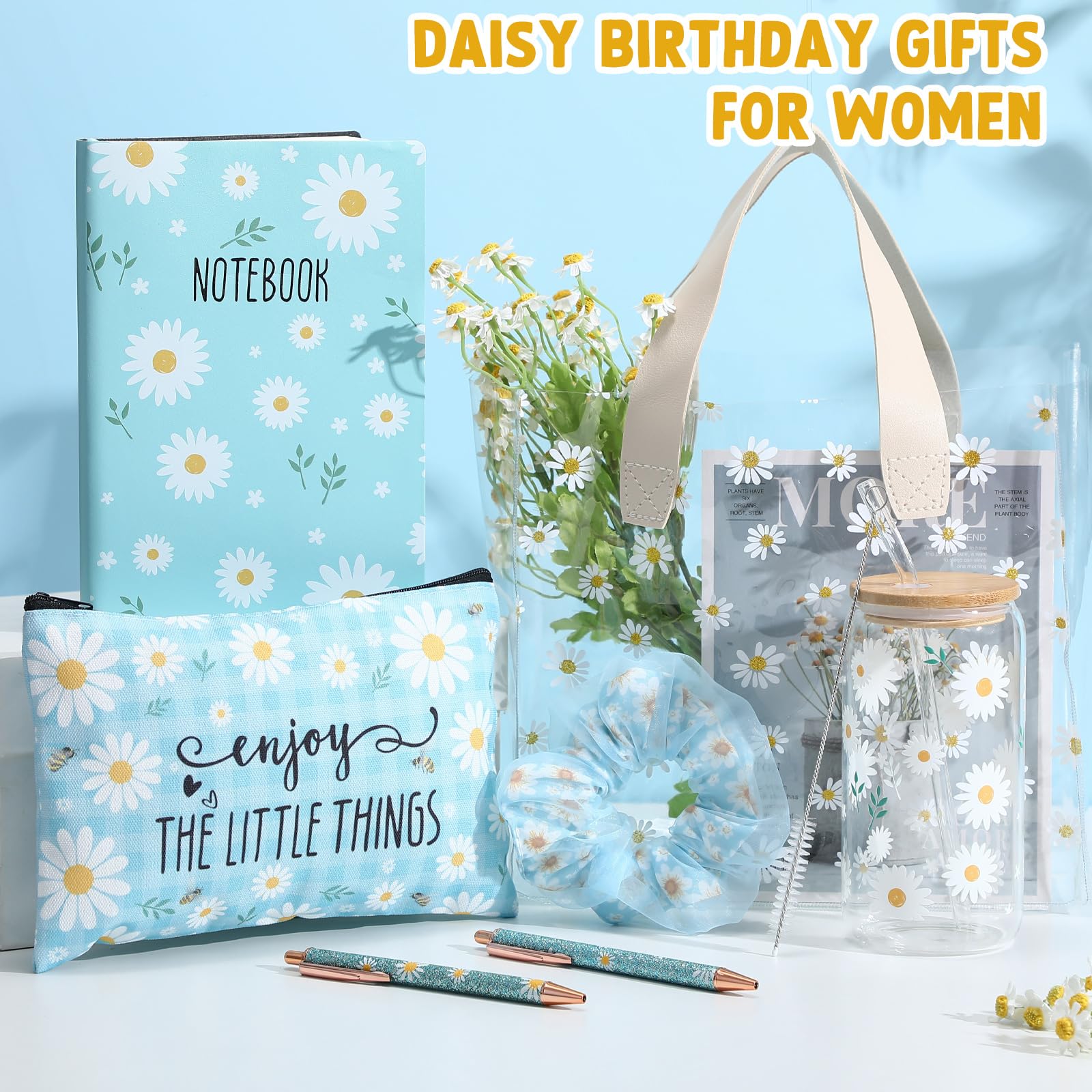 Potchen daisy notebook for daily notes and ideas