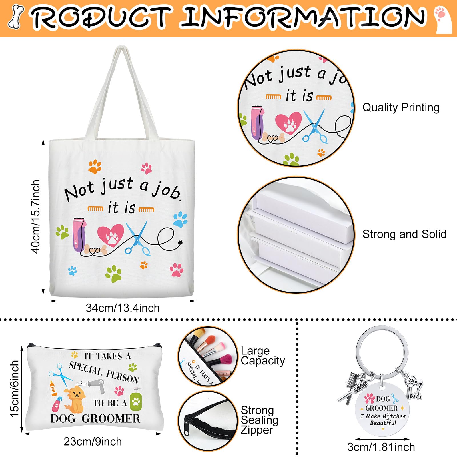Potchen canvas handbag for work and everyday errands.