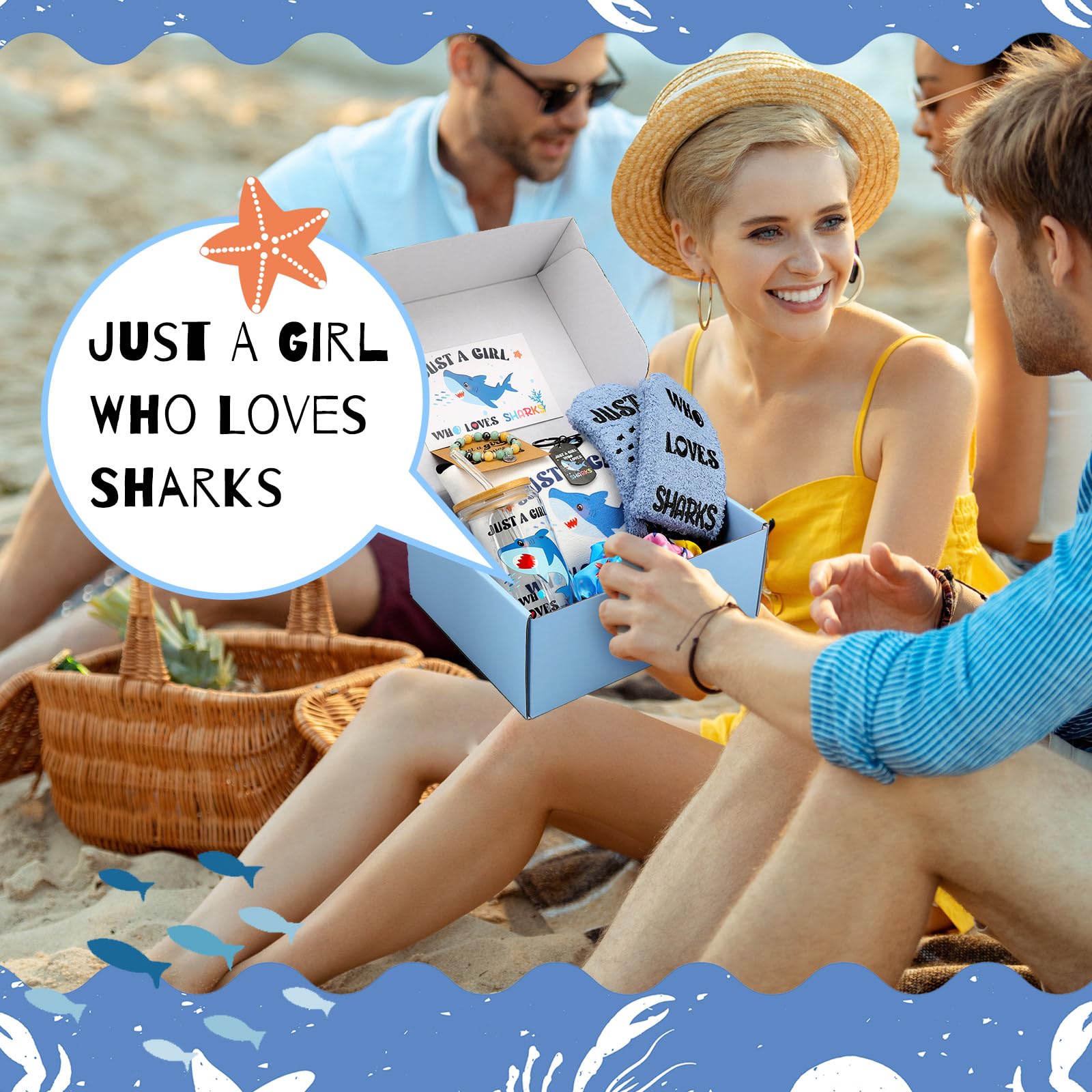 Potchen shark socks coral fleece for cozy warmth and fun style