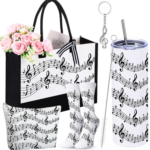 Potchen musical notes socks offering cozy comfort for music lovers