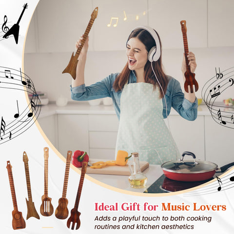 Potchen natural acacia spatula set highlights durable wood and style