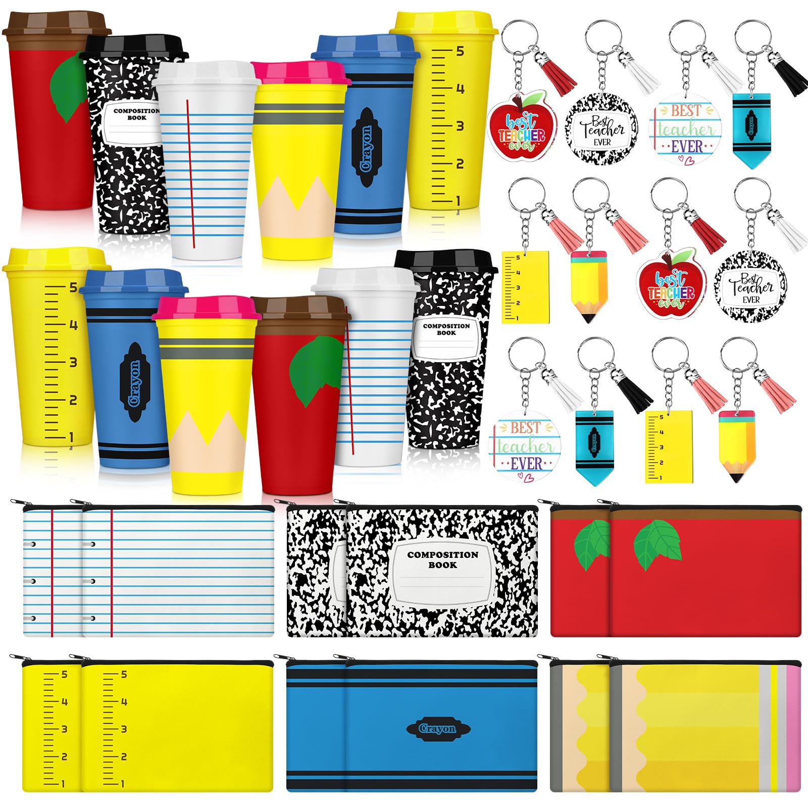 Potchen teacher gift set mugs 16 oz for bulk appreciation gifts.