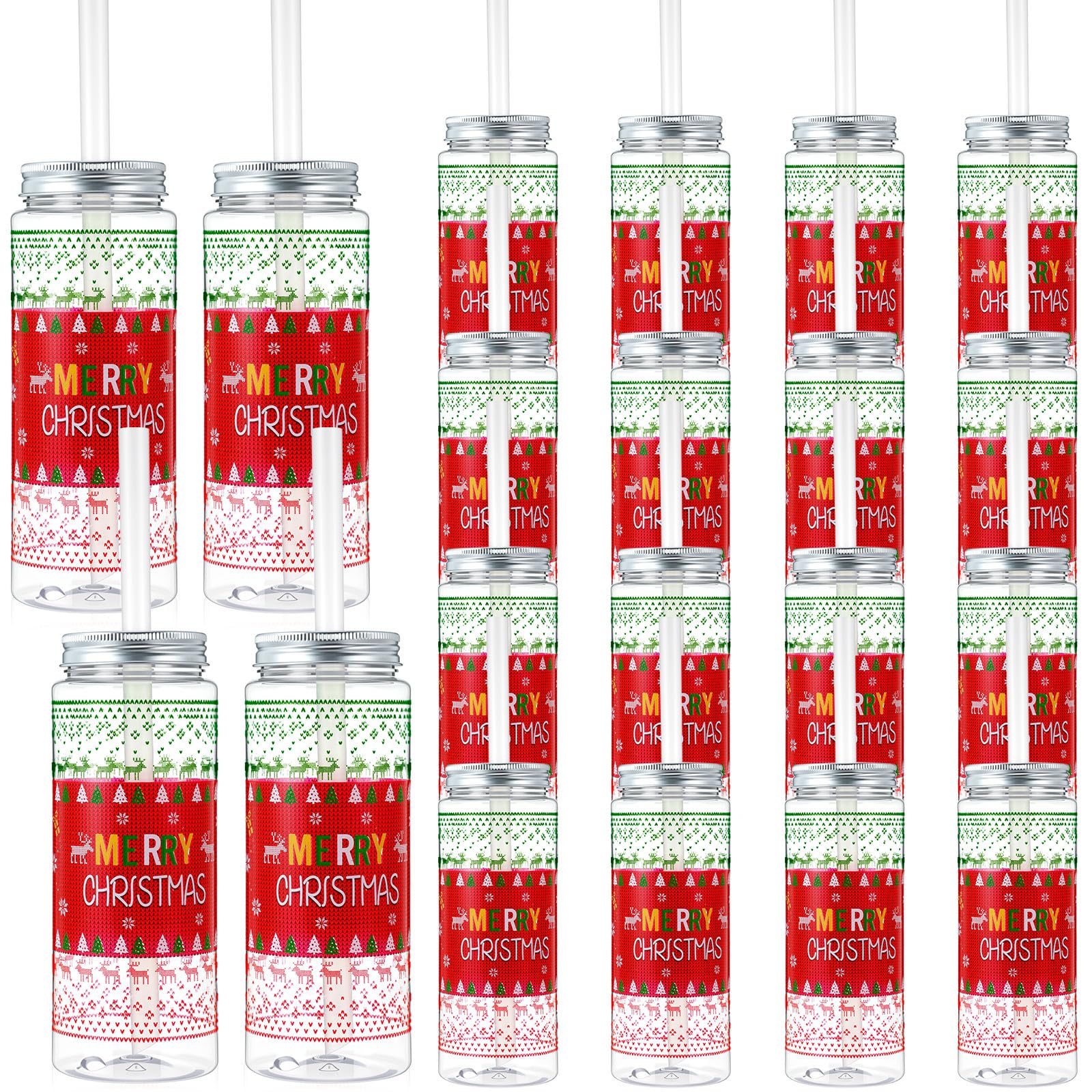 Potchen ugly sweater pattern cups for festive gatherings