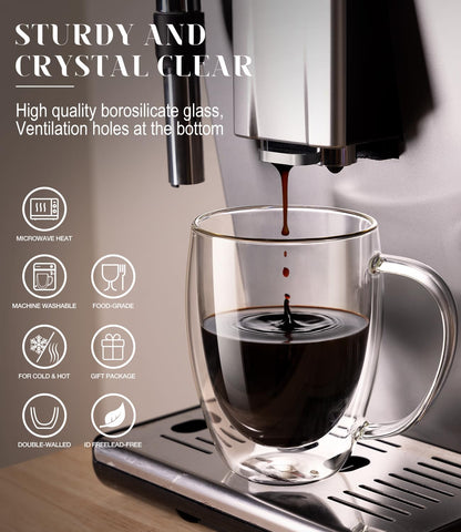 Potdoctor gift-ready glass mug set with elegant packaging