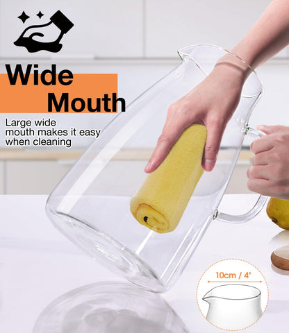 Potdoctor 1 gallon capacity pitcher ideal for large batches and gatherings.