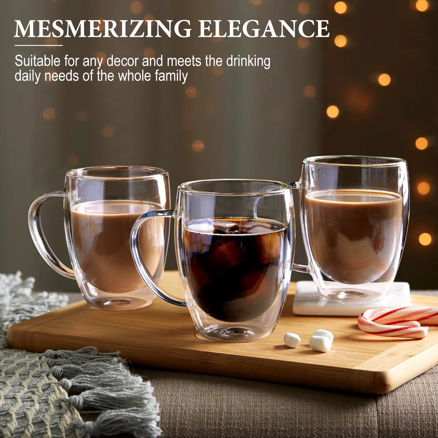 Potdoctor insulated mug suitable for hot or iced drinks at home