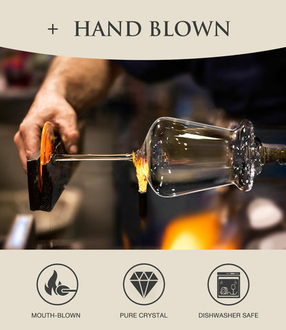 Potdoctor red wine glass designed for Cabernet Sauvignon aromas