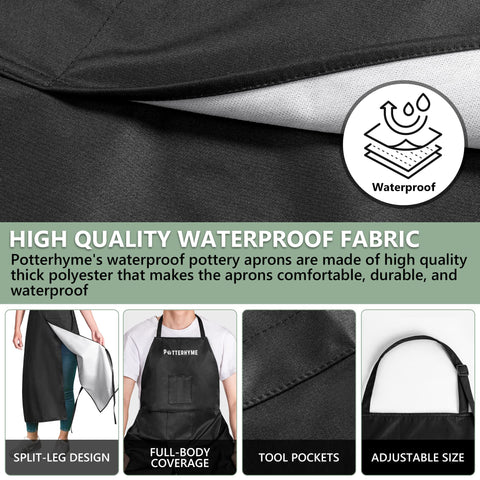 Potterhyme durable lined polyester fabric resists stains and splashes across crafts.